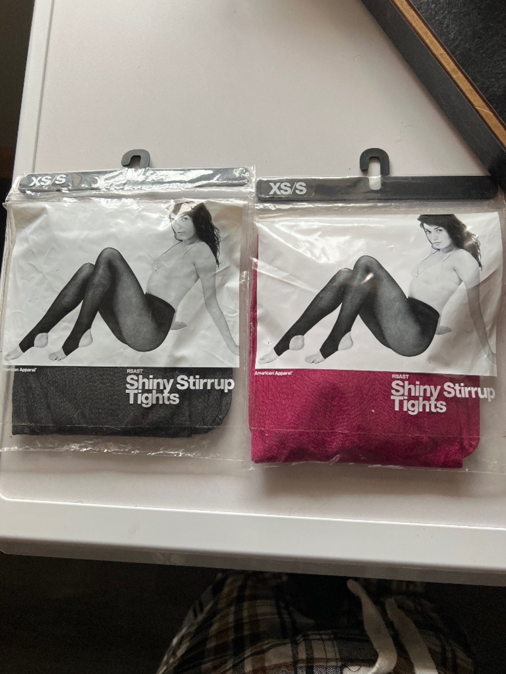 American Apparel stirrup tights